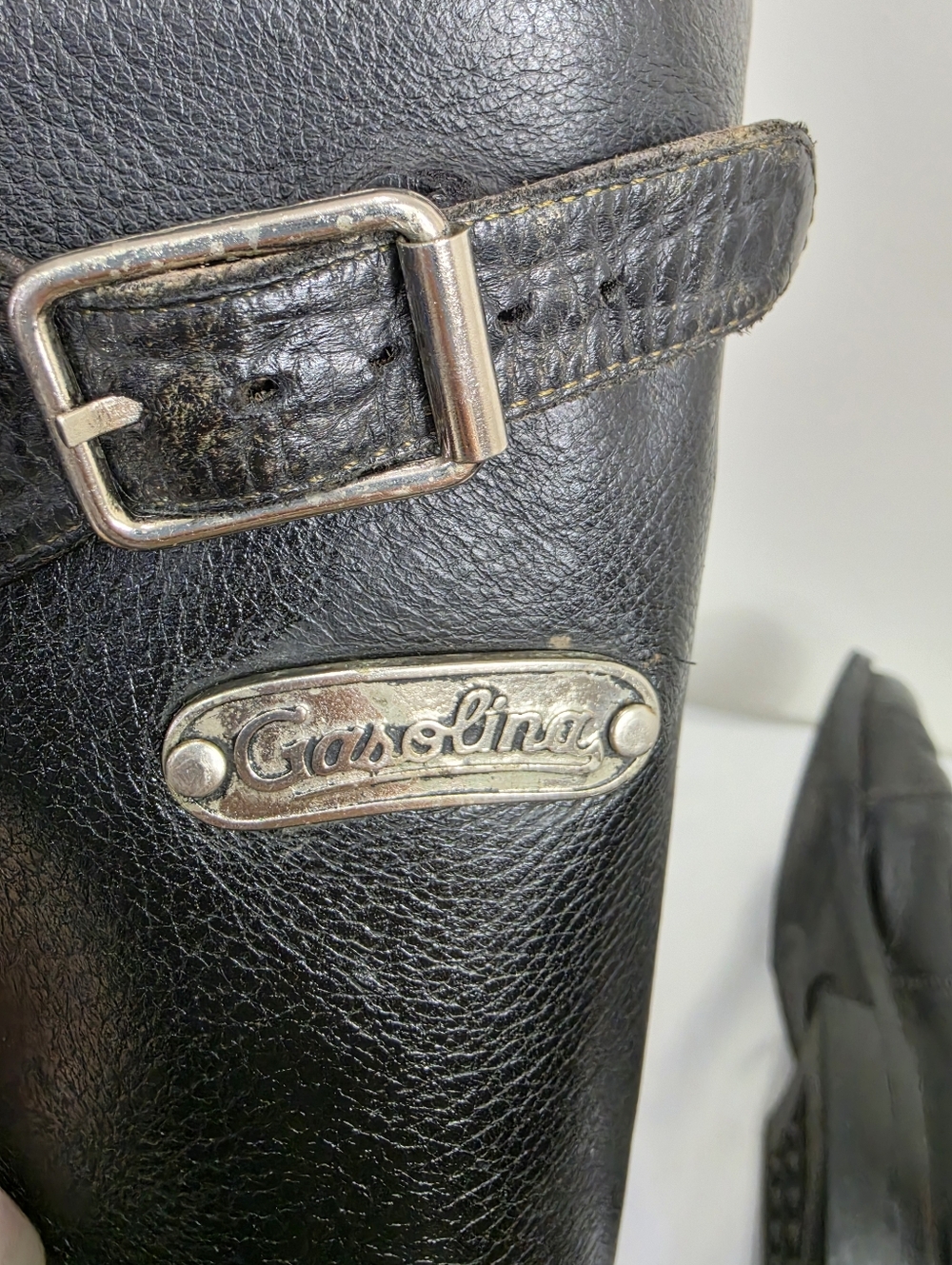 GASOLINA Classic Motorcycle Boots  Size 9US - Picture 12 of 14